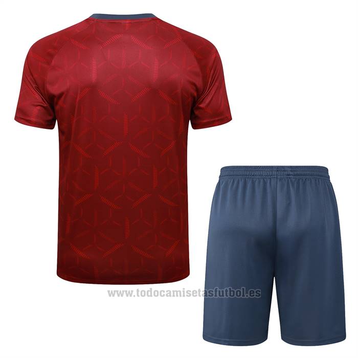 Chandal del Sao Paulo Manga Corta 2025-2026 Rojo - Pantalon Corto